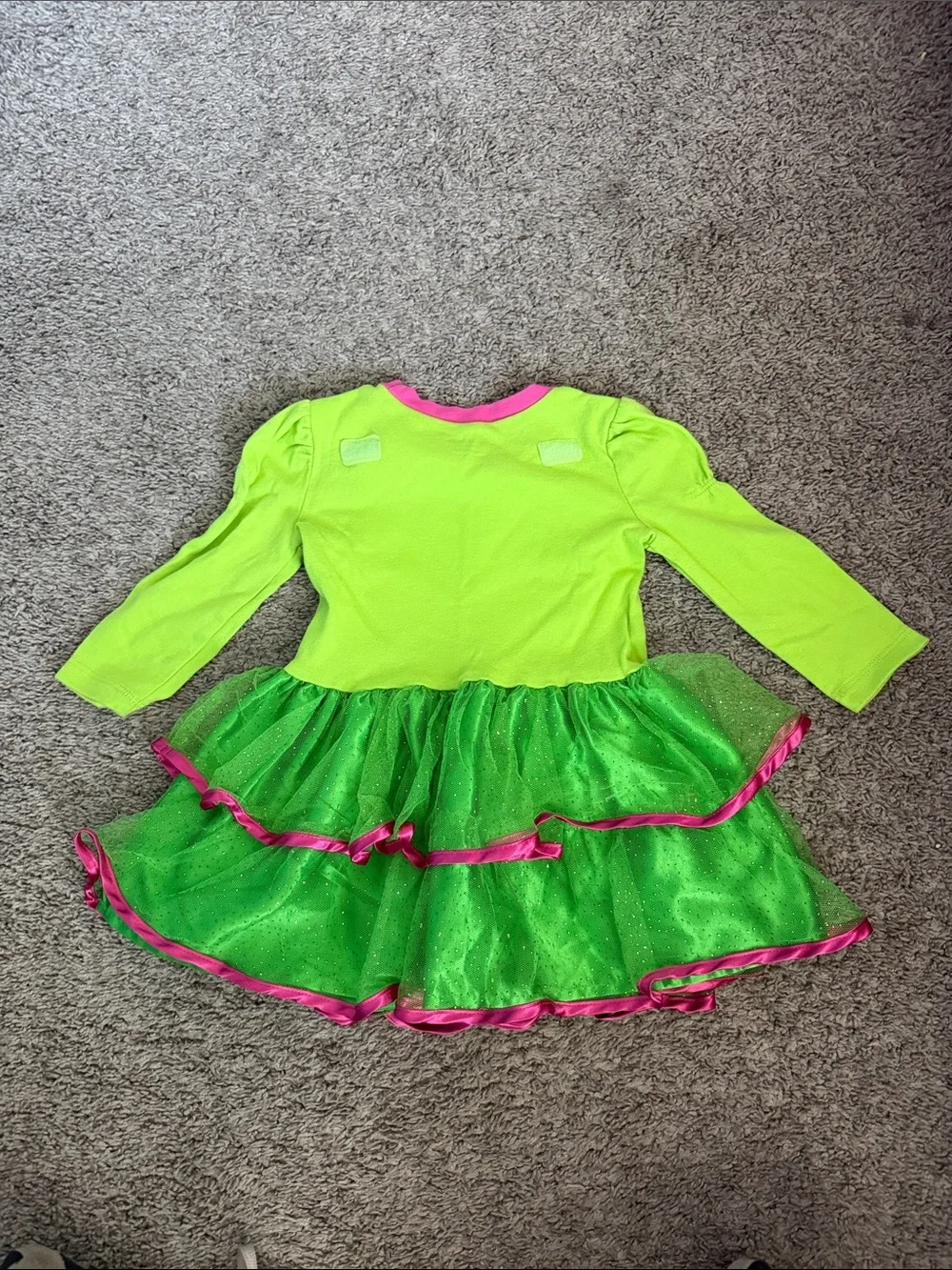 Nickelodeon Neon Green and Hot Pink TMNT Tutu Dress